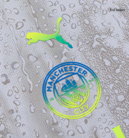 Kid's Manchester City Third Away Soccer Jersey Kit(Jersey+Shorts+Socks) 2025/26