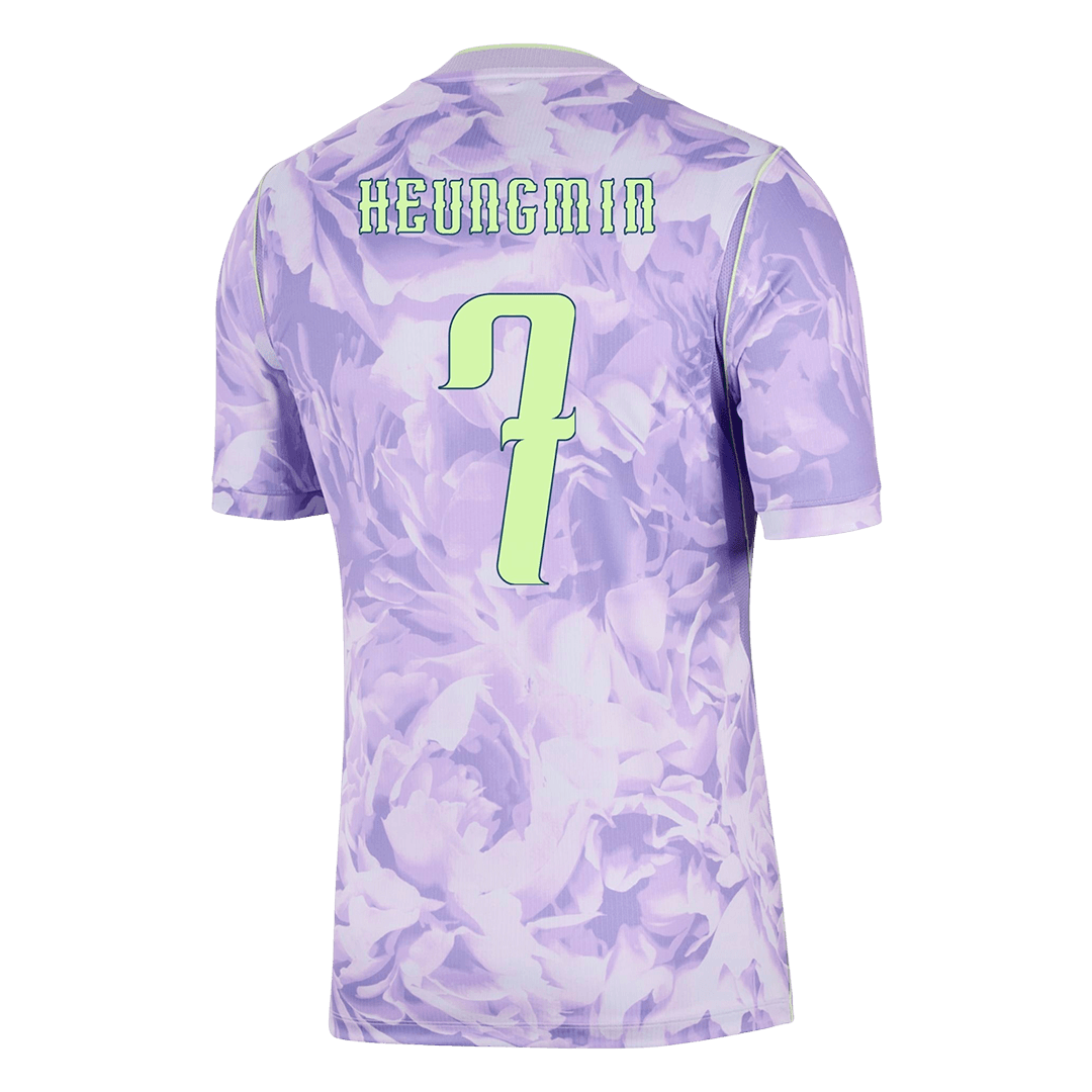 HEUNGMIN #7 South Korea Away Football Shirt World Cup 2026 Purple