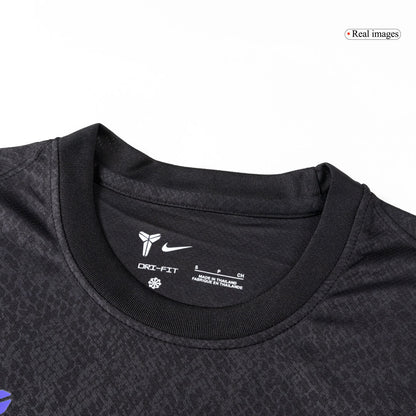 Barcelona x Kobe Bryant Pre-Match Training Soccer Jersey 25/26 Black