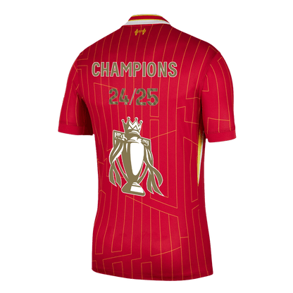 Liverpool Home Soccer Jersey Red - CHAMPIONS 24/25