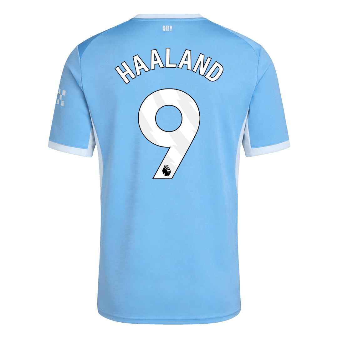 HAALAND #9 Manchester City Home Soccer Jersey 26/27 Blue