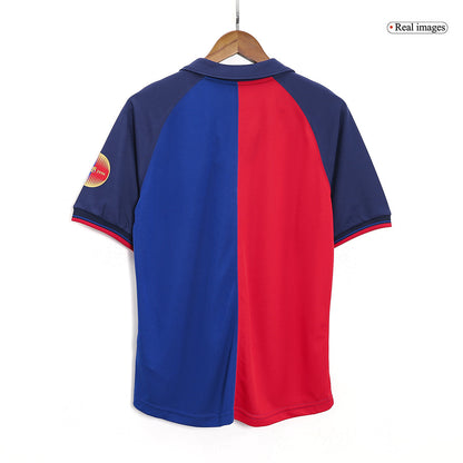 Retro 1999/00 Barcelona Home Soccer Jersey