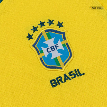 Brazil Kids Home Kit (Shirt + Shorts) World Cup 2026