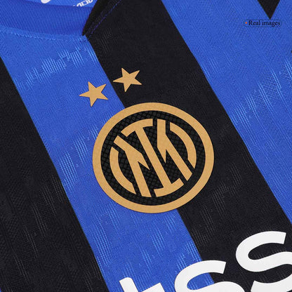 Authentic LAUTARO #10 Inter Milan Home Soccer Jersey 2024/25