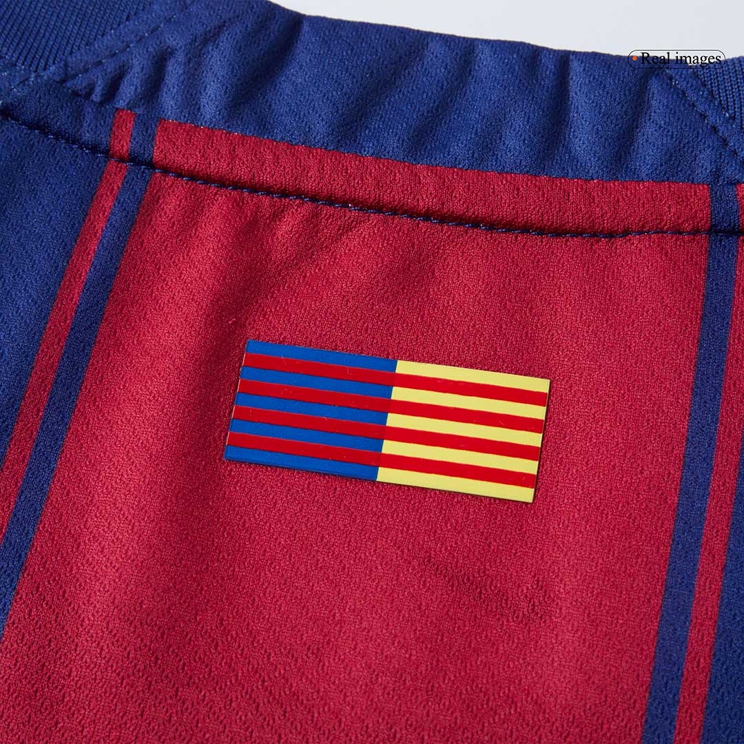 ROONY #19 Barcelona Home Soccer Jersey 2025/26 Red&Blue