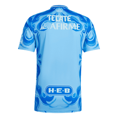 Tigres UANL Away Soccer Jersey 25/26 Blue