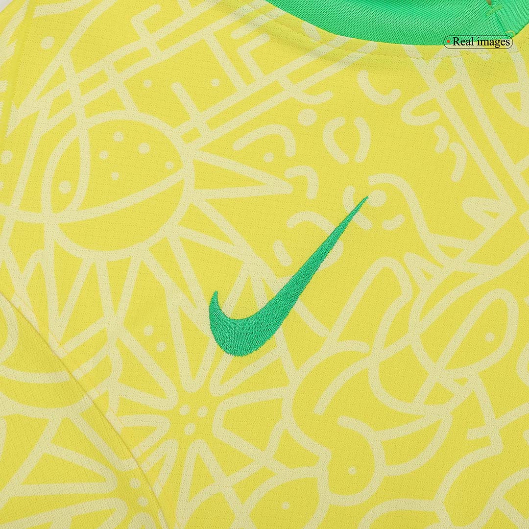 RODRYGO #10 Brazil Home Soccer Jersey Copa America 2024