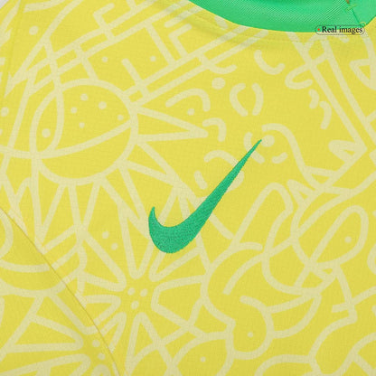 VINI JR. #7 Brazil Home Soccer Jersey Copa America 2024