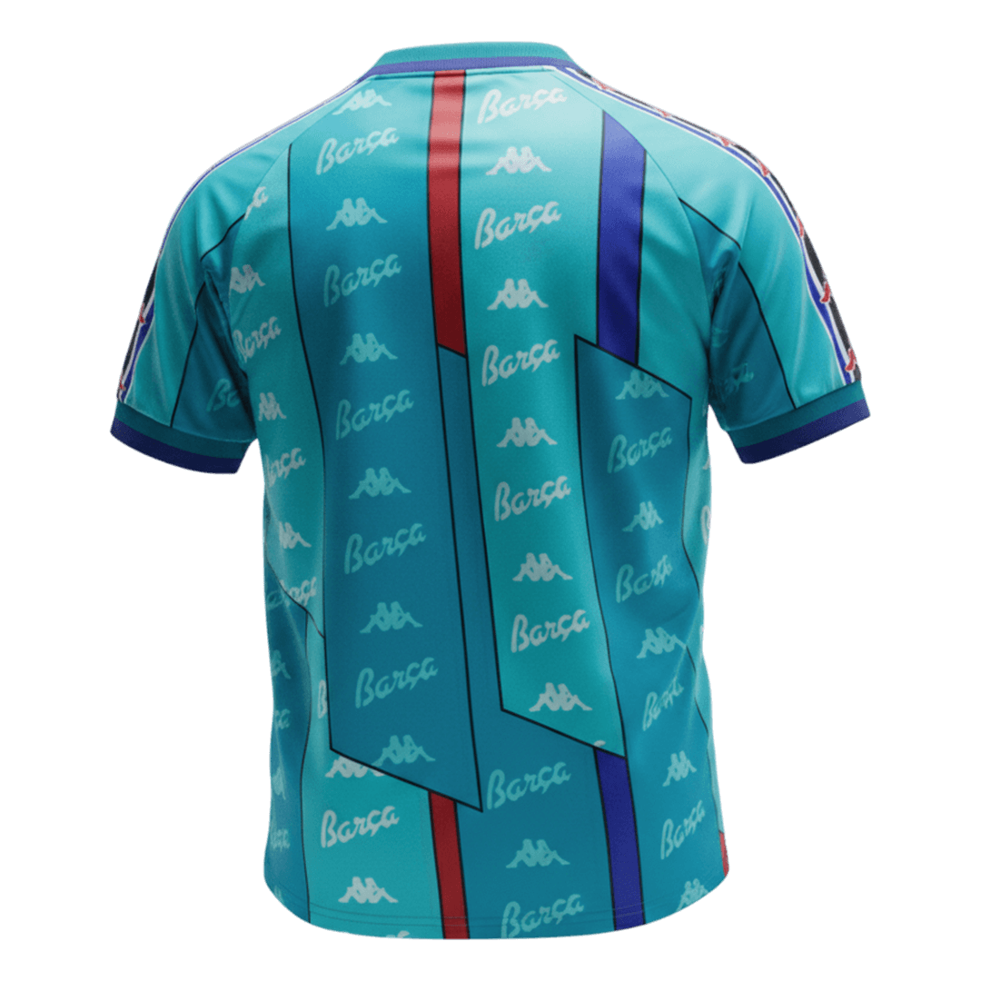 Retro 1996/97 Barcelona Away Soccer Jersey