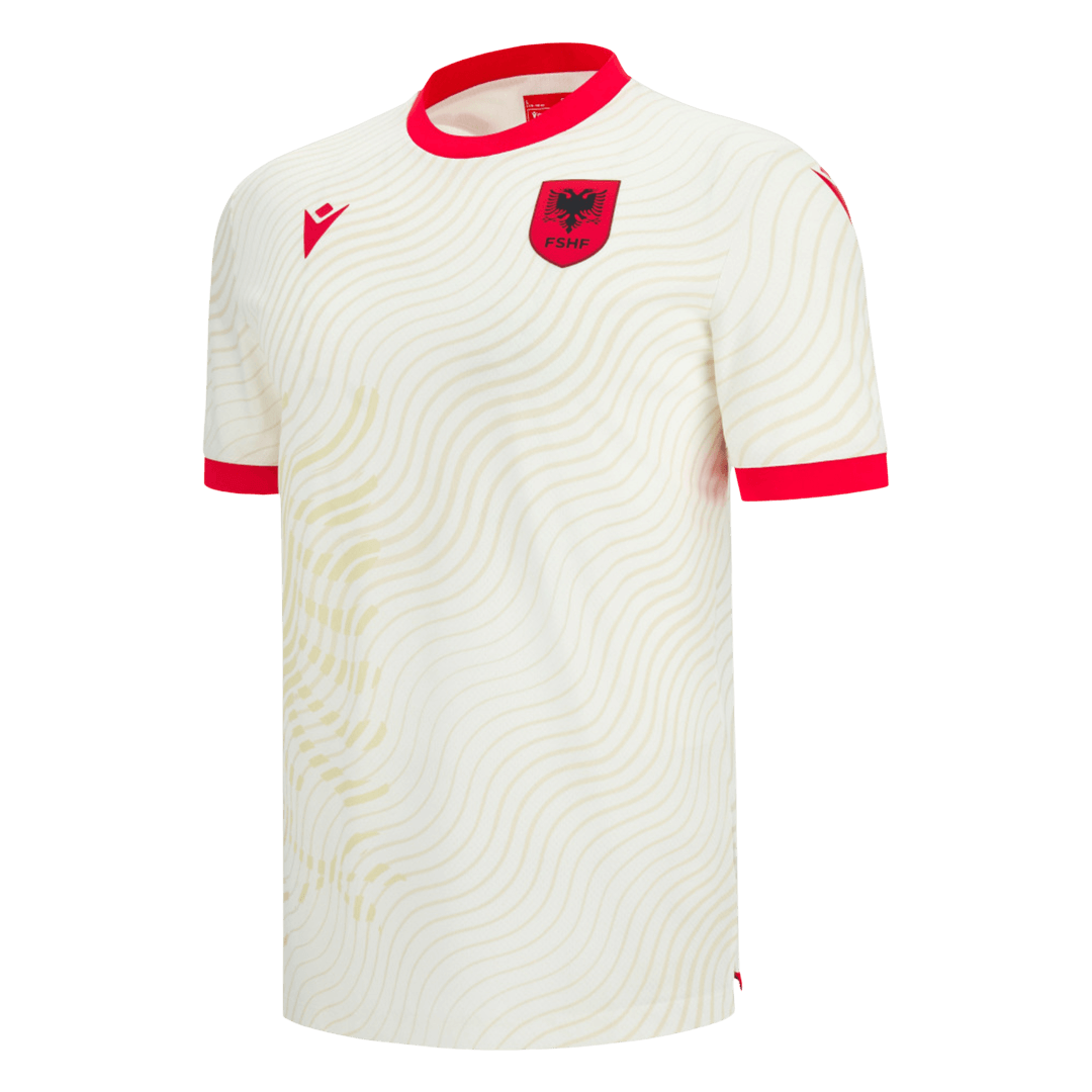 Albania Away Football Shirt World Cup 2026 White