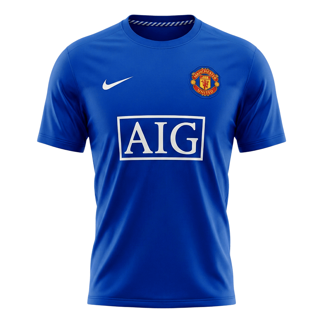Retro 2008/09 Manchester United Third Away Soccer Jersey