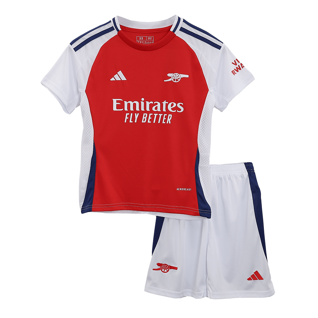 Kid's Arsenal Home Soccer Jersey Kit(Jersey+Shorts+Socks)