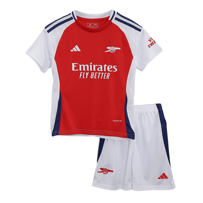 Kid's Arsenal Home Soccer Jersey Kit(Jersey+Shorts)