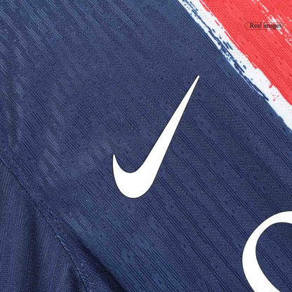 Authentic  BARCOLA #29 PSG Home Soccer Jersey 2024/25 Navy