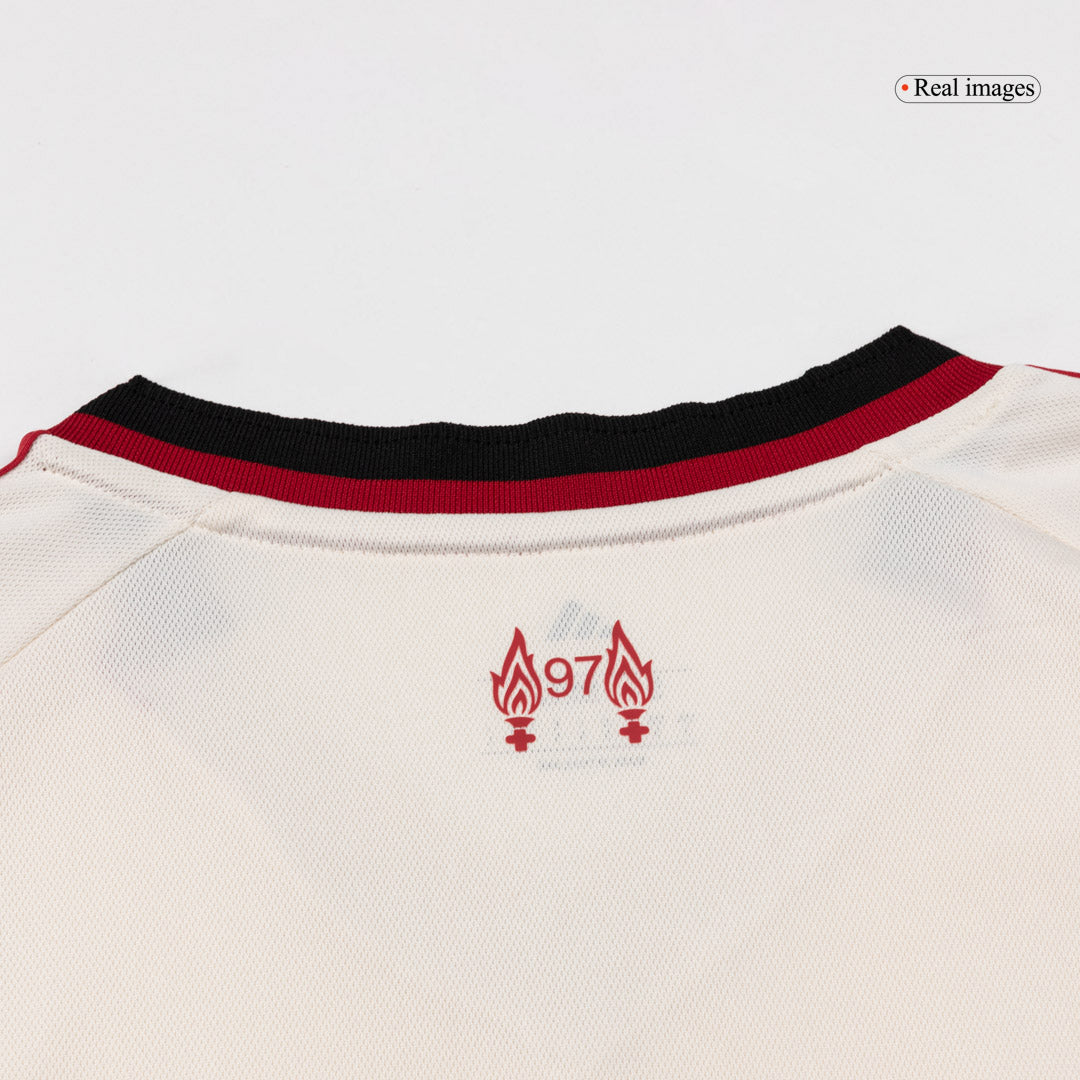 ISAK #9 Liverpool Away Soccer Jersey 25/26 White