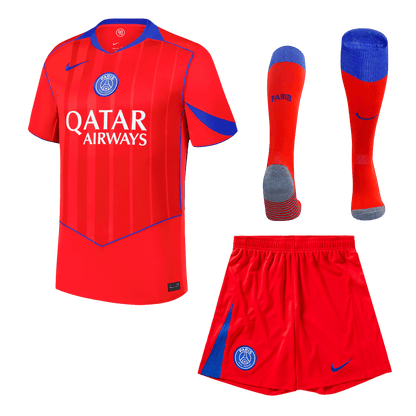 PSG Third Away Soccer Jersey Kit(Jersey+Shorts+Socks) 2025/26