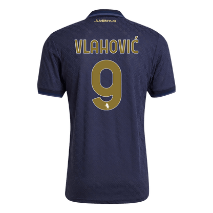 Authentic  VLAHOVIĆ #9 Juventus Third Away Soccer Jersey 2024/25 - Save The Children Sponsor