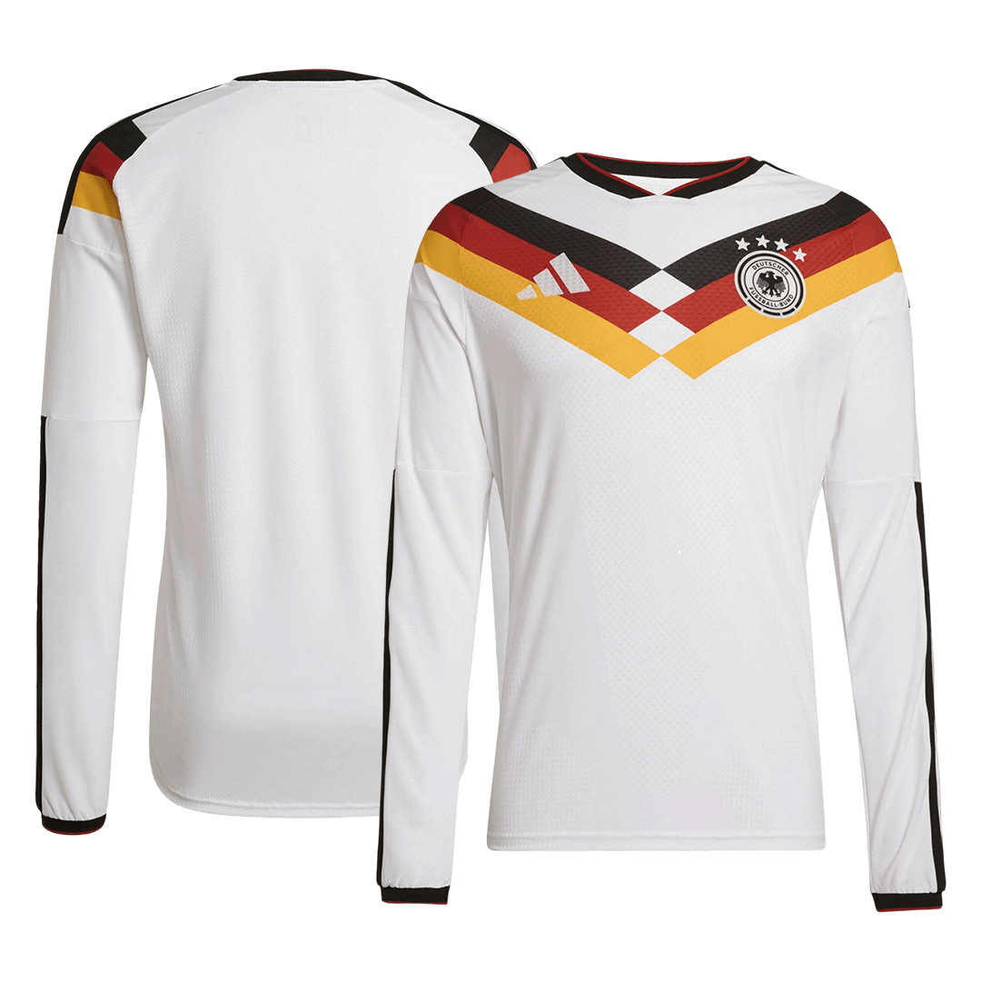 Authentic Germany Home Long Sleeve Soccer Jersey 2026
