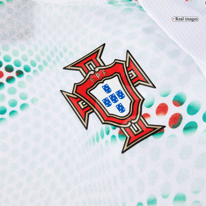 Authentic RONALDO #7 Portugal Away Soccer Jersey 2025 White