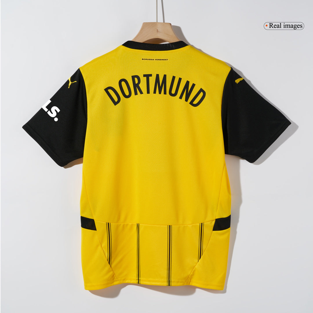 Borussia Dortmund Home Soccer Jersey Kit(Jersey+Shorts+Socks)