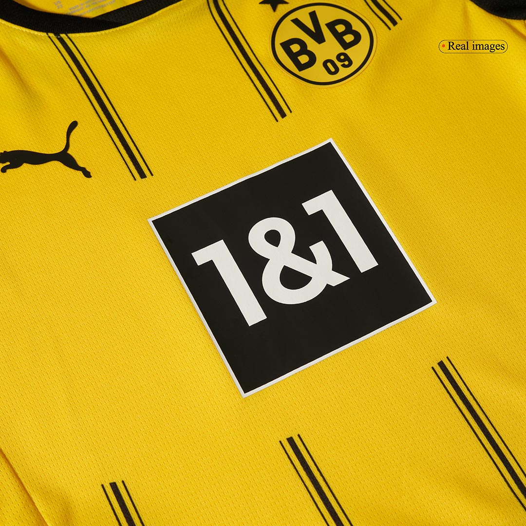 Kid's Borussia Dortmund Home Soccer Jersey Kit(Jersey+Shorts+Socks)