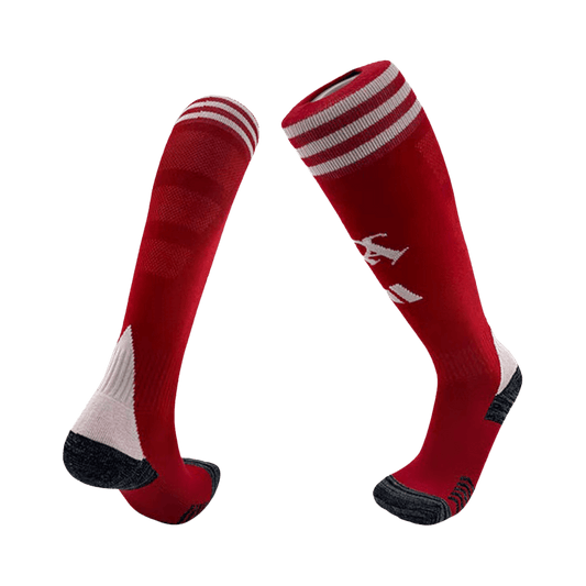 Kid's 25/26 Arsenal Home Socks Red
