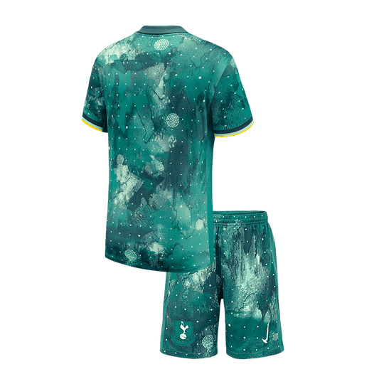 Kid's Tottenham Hotspur Third Away Football Shirt Kit(Shirt+Shorts) 2024/25