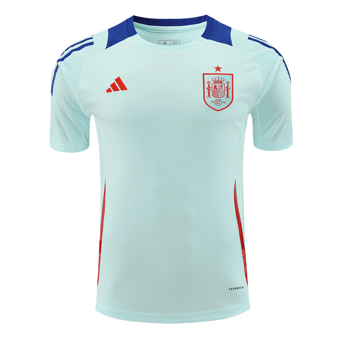 Spain Pre-Match Soccer Jersey Kit(Jersey+Shorts) Euro 2024