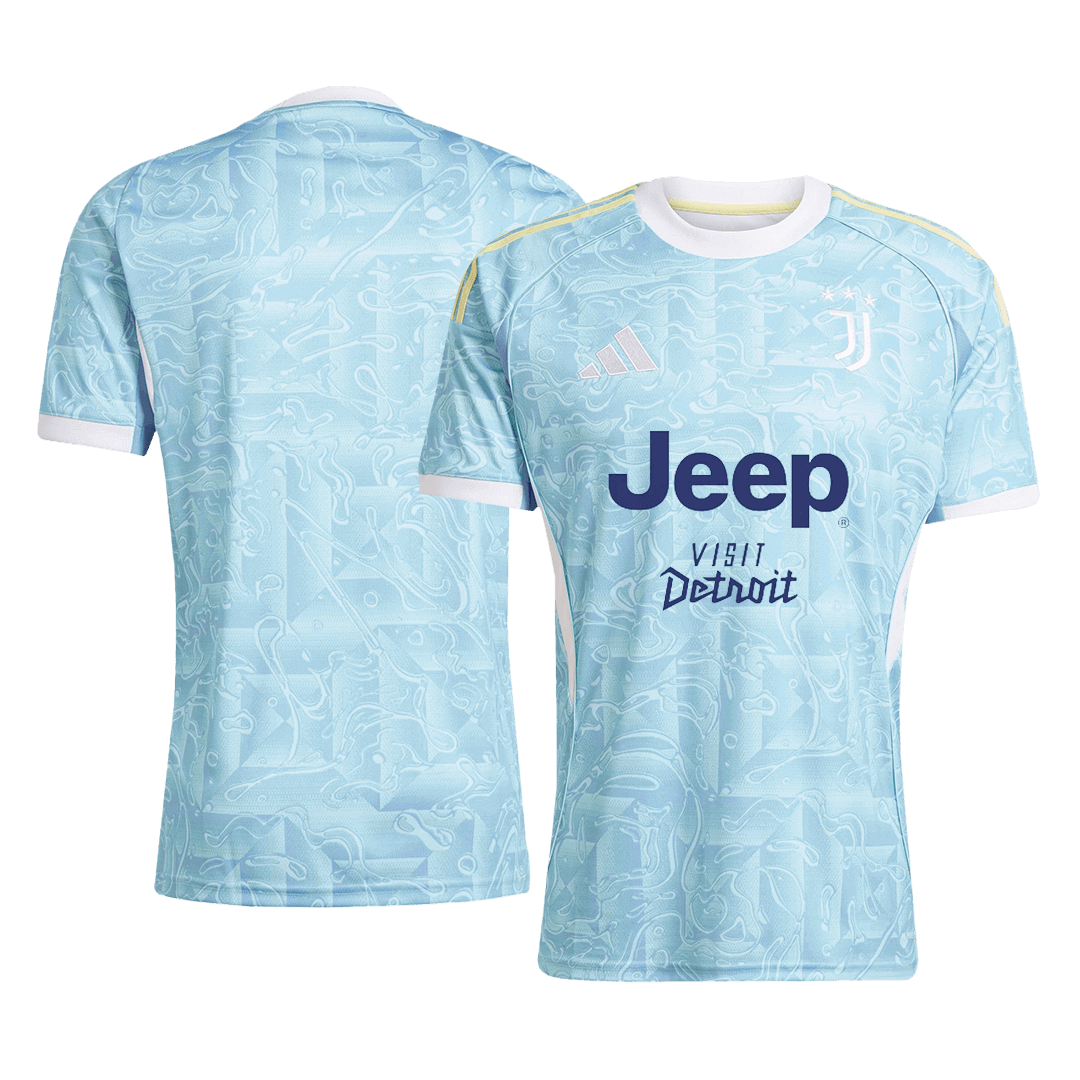 Juventus Away Soccer Jersey Kit(Jersey+Shorts) 2025/26