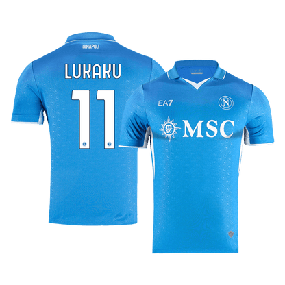 Authentic LUKAKU #11 Napoli Home Soccer Jersey 2024/25