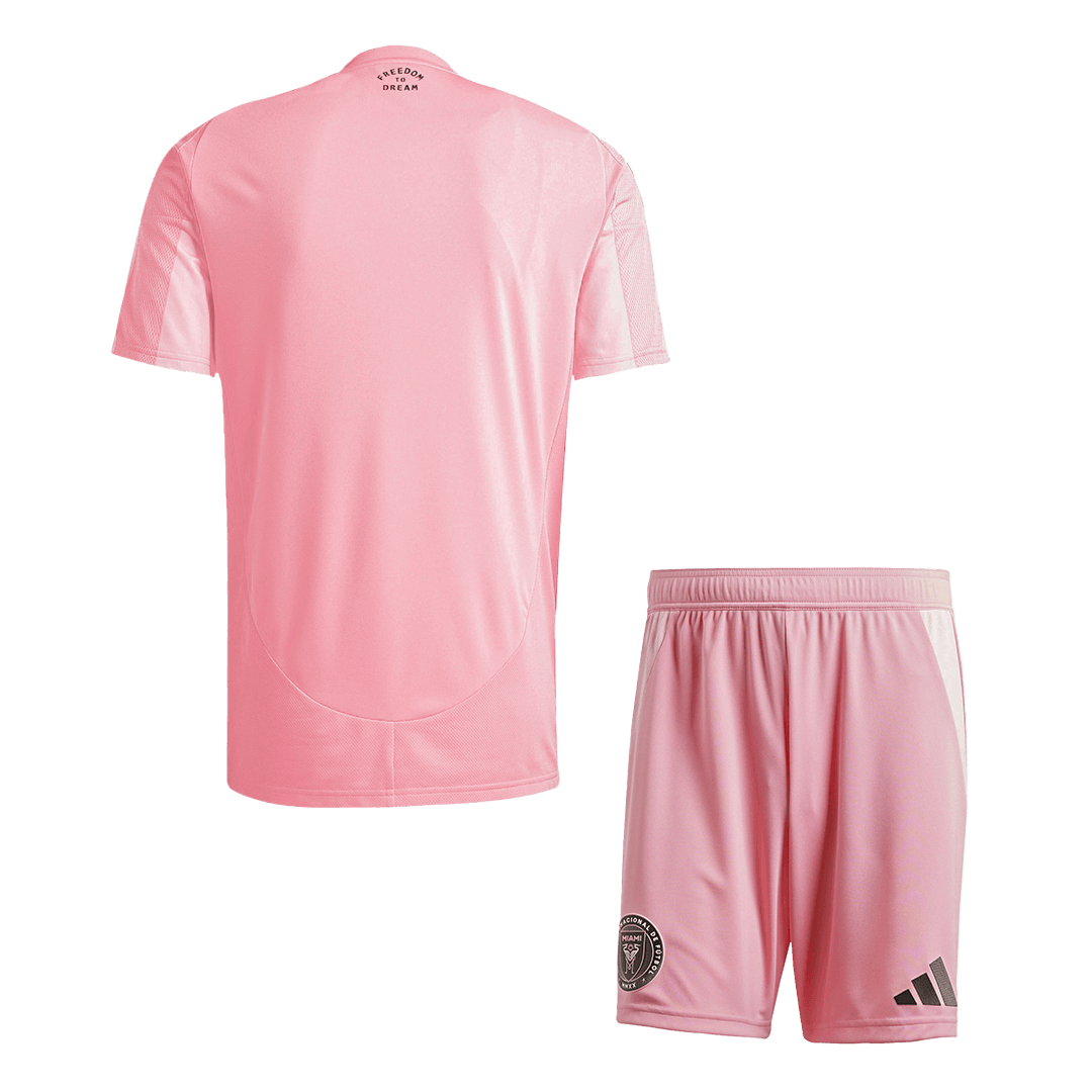 Inter Miami Home Soccer Jersey Kit(Jersey+Shorts) 2025 Pink