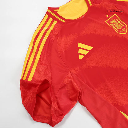 Authentic WILLIAMS JR. #17 Spain Home Soccer Jersey Euro 2024