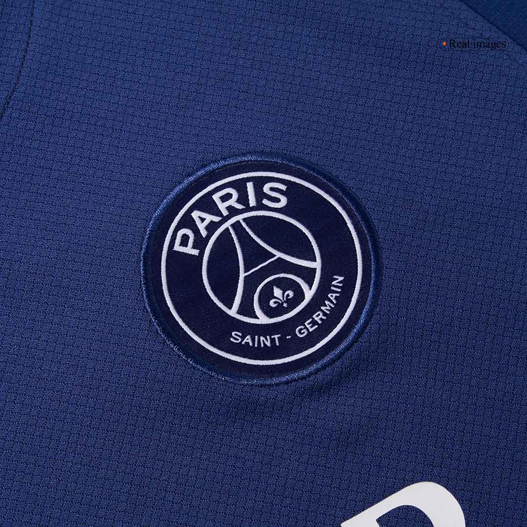 KVARATSKHELIA #7 PSG Fourth Away Soccer Jersey 2024/25 Navy - UCL