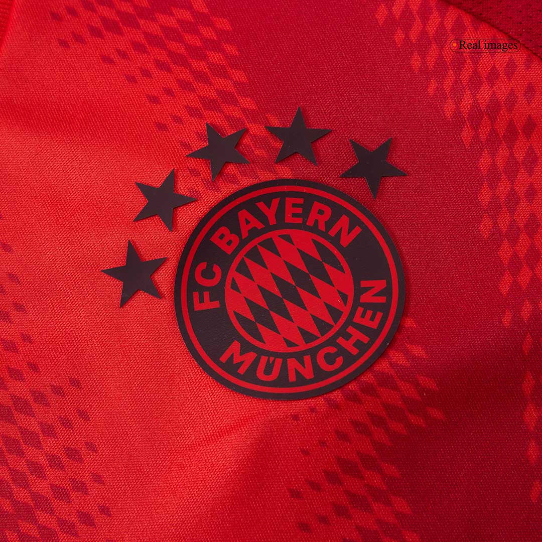 Kid's Bayern Munich Home Soccer Jersey Kit(Jersey+Shorts+Socks) Red
