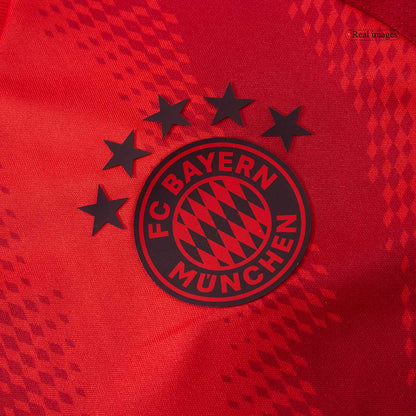 Kid's Bayern Munich Home Soccer Jersey Kit(Jersey+Shorts+Socks) Red