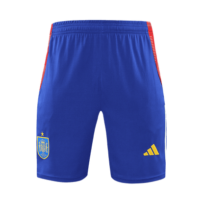 Spain Pre-Match Soccer Shorts Euro 2024