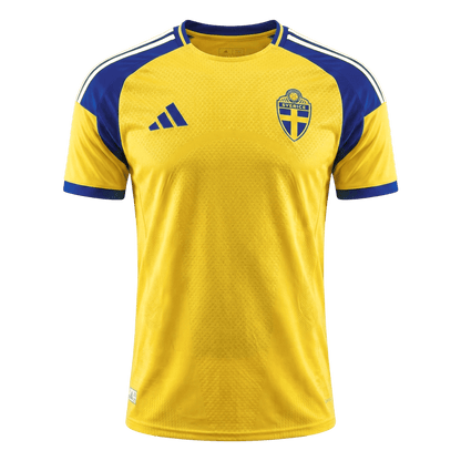 Men's Sweden Home Shirt World Cup 2026 Version - Slim Fit