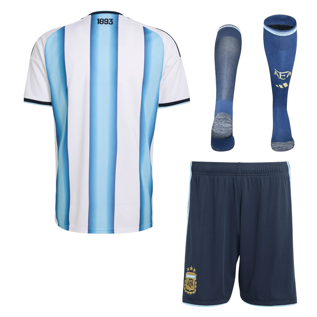 Argentina Men's Home Kit (Shirt + Shorts + Socks) World Cup 2026