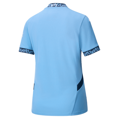 Women's Manchester City Home Soccer Jersey Shirt 2024/25
