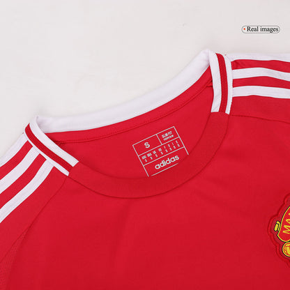 Manchester United Home Long Sleeve Football Shirt 2024/25