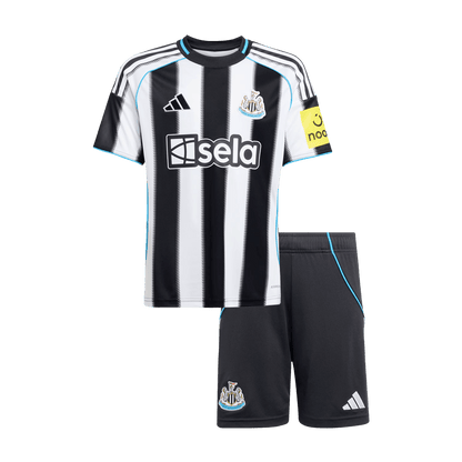 Kid's Newcastle United Home Soccer Jersey Kit(Jersey+Shorts) 2025/26