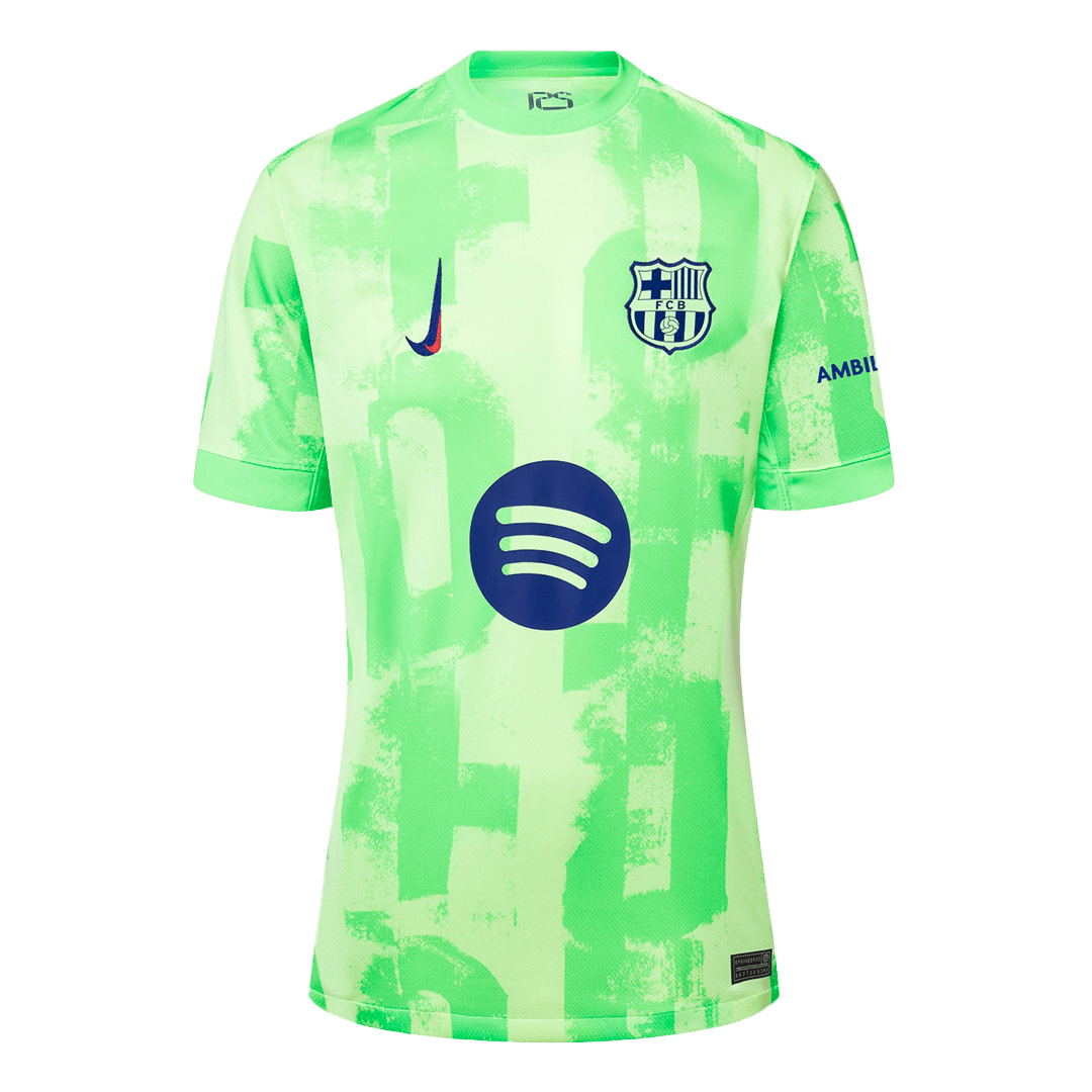 GAVI #6 Barcelona Third Away Soccer Jersey - UCL£¨Spotify Logo Without Text£©