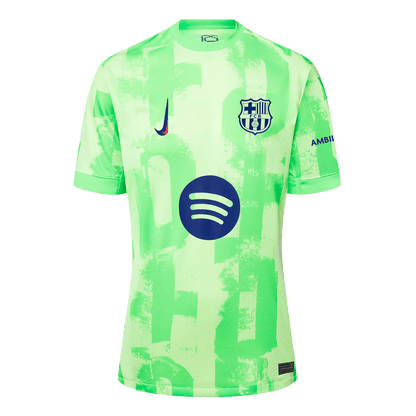 LEWANDOWSKI #9 Barcelona Third Away Soccer Jersey - UCL£¨Spotify Logo Without Text£©