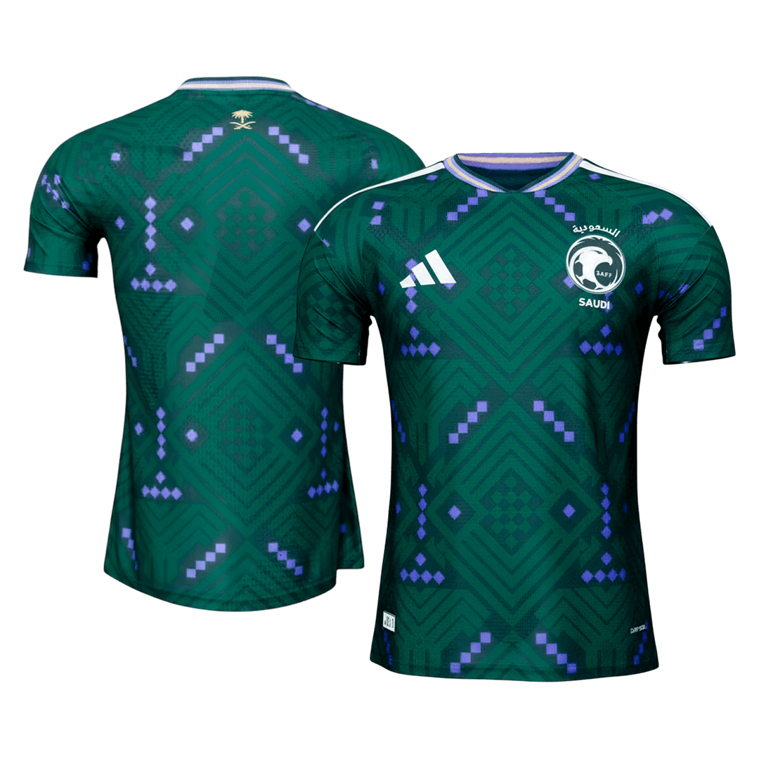 Saudi Arabia Men's Home Shirt 2026 World Cup Version - Slim Fit