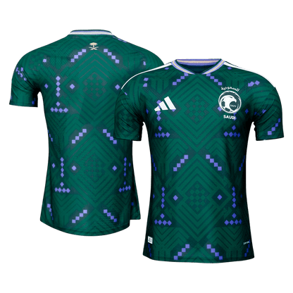Saudi Arabia Men's Home Shirt 2026 World Cup Version - Slim Fit