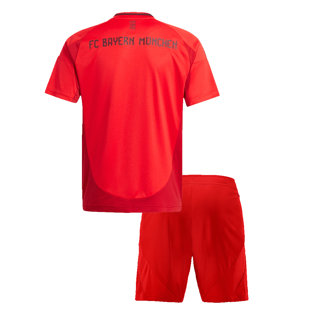 Kid's Bayern Munich Home Soccer Jersey Kit(Jersey+Shorts) Red