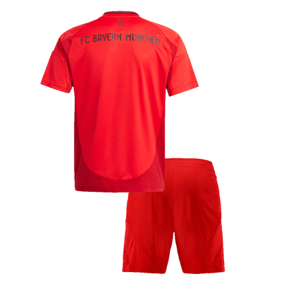 Kid's Bayern Munich Home Soccer Jersey Kit(Jersey+Shorts) Red