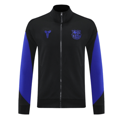 25/26 Barcelona Training Jacket Black&Purple
