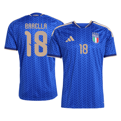 Men's Italy BARELLA #18 World Cup 2026 Home Jersey