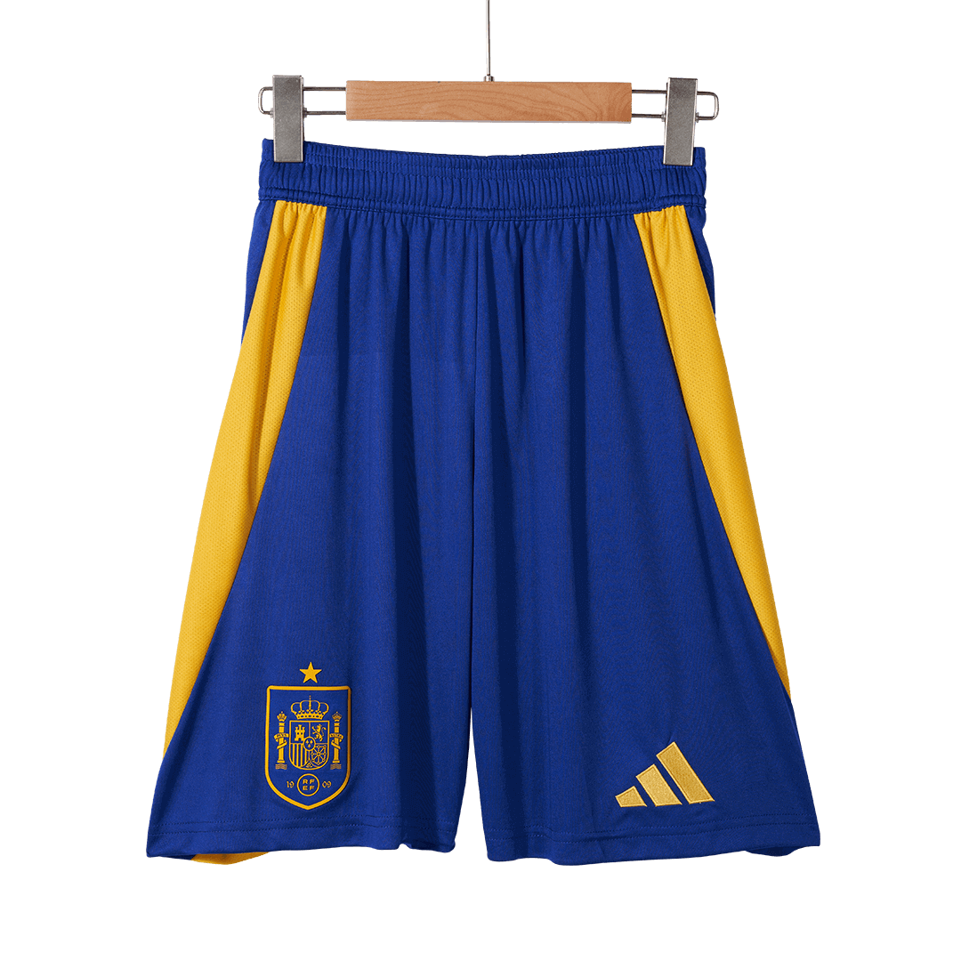Spain Home Soccer Shorts Euro 2024